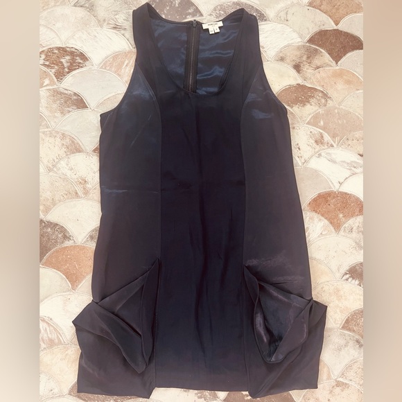 Helmut Lang Dresses & Skirts - Helmut Lang Silk Black Mini Dress Size 6